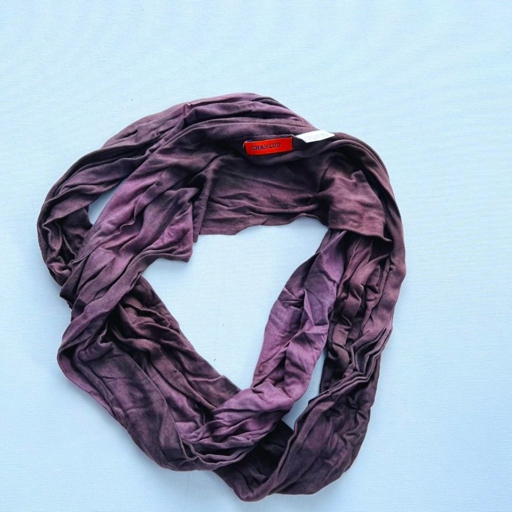 Chan Luu Eternity Tie Dye Sarf Brown / Purple